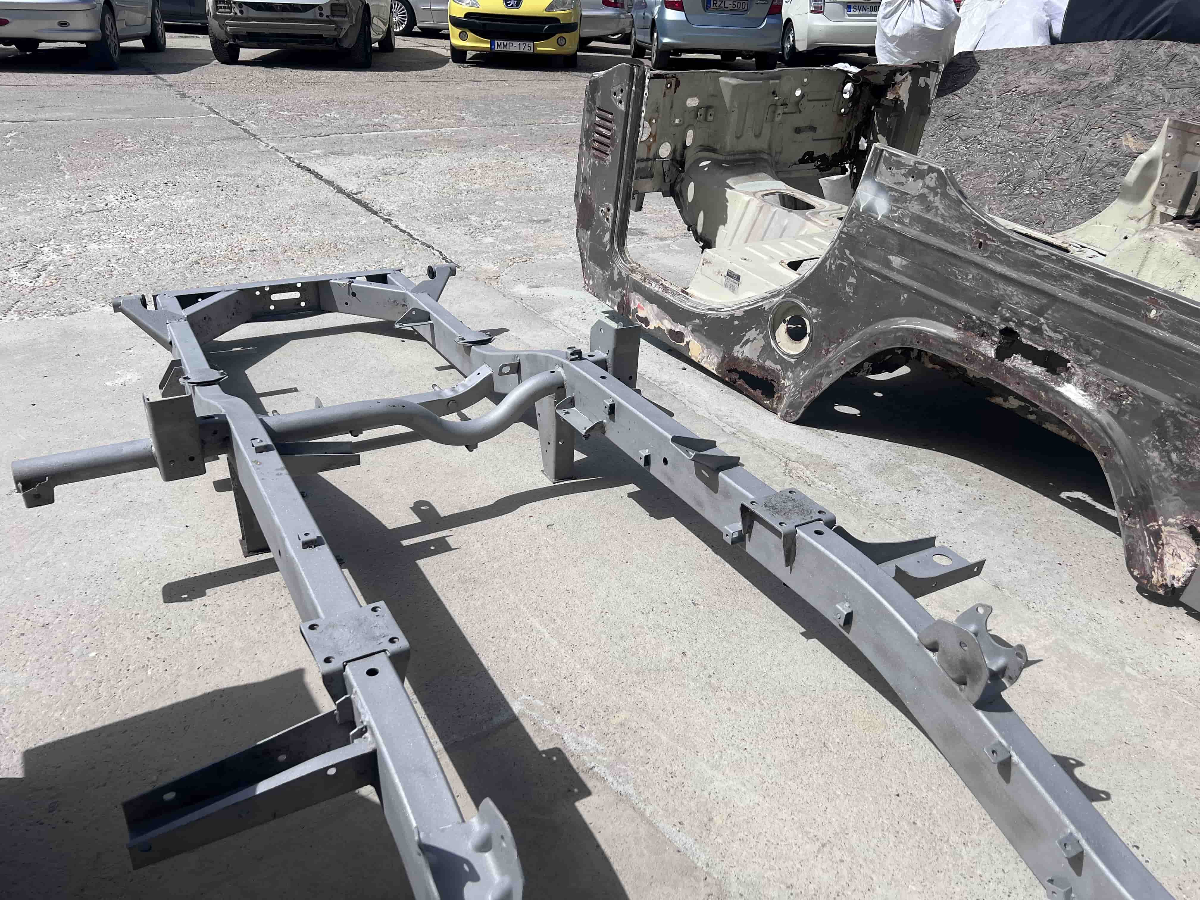 Daihatsu Feroza - Szemcseszórás