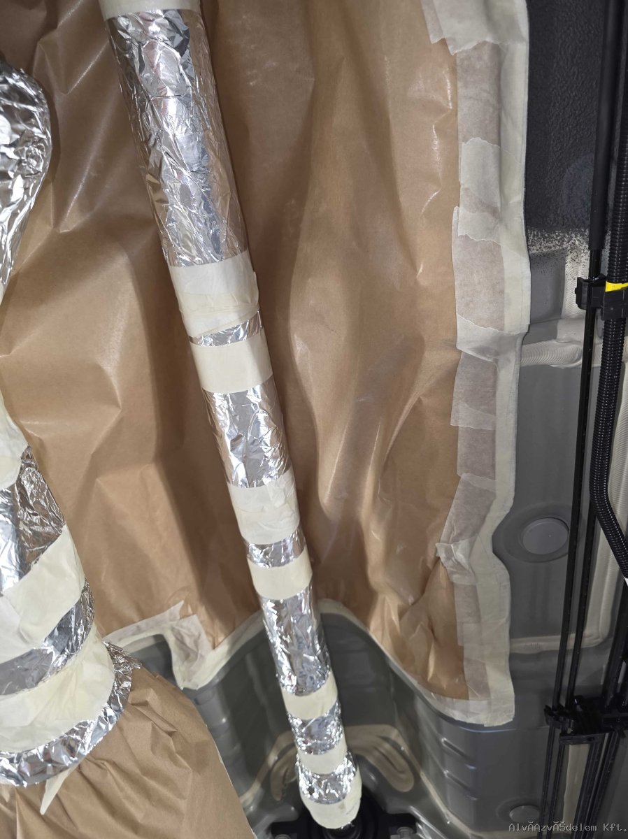 Kardán és hővédő lemez csomagolása